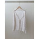Small Orchid Floral Lace-Up Sunscreen Cardigan