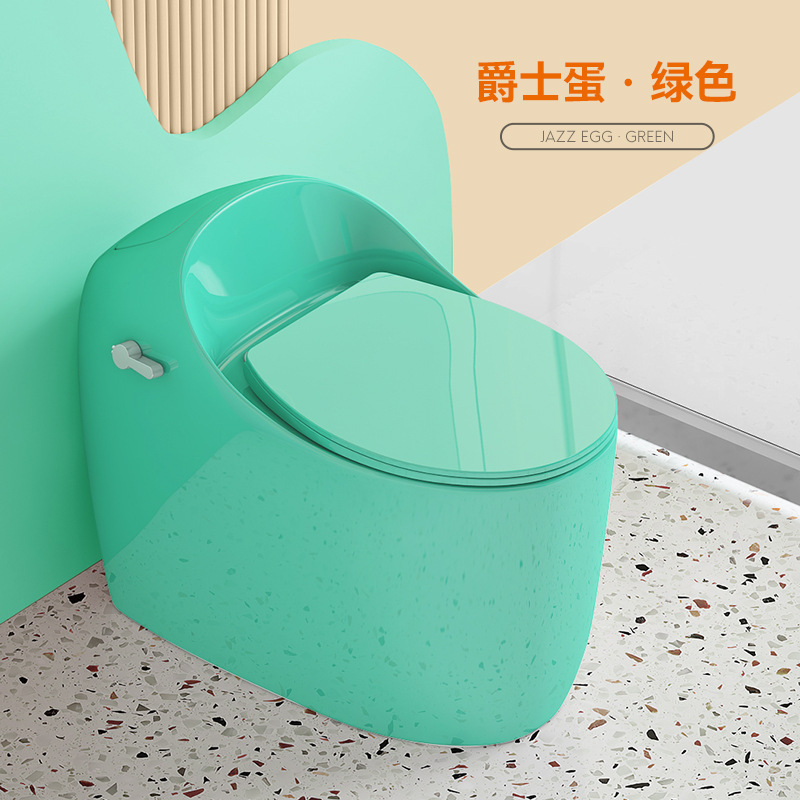 Nuevo hogar interior personalizado anti-bloqueo de una sola pieza fila de piso ultra-alto sifón moderno simple inodoro redondo al por mayor