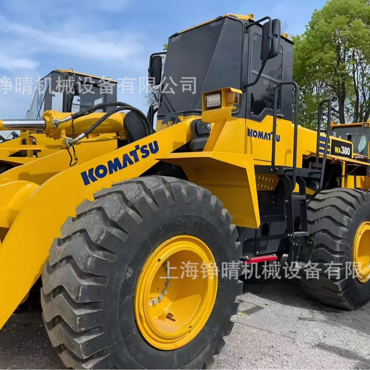 KOMATSU小松380二手装载机现货出售 二手压路机平地机挖机吊车