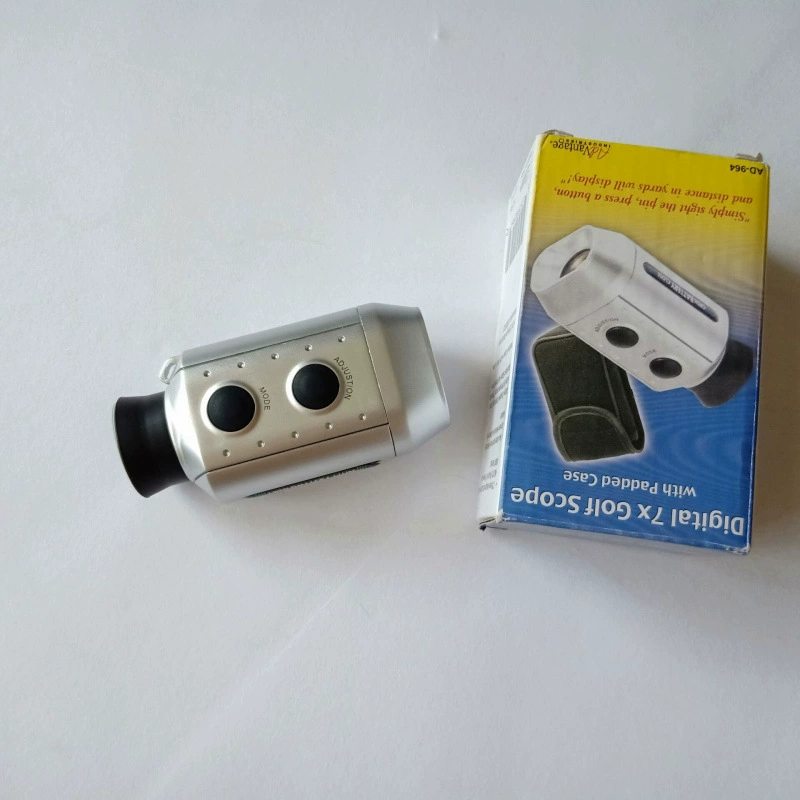 Монокулярный телескоп 7X18 для гольфа, специальный цифровой измерительный прибор, дальномер для гольфа