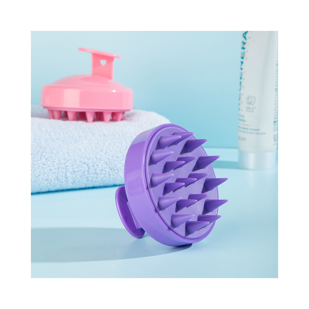 Cepillo Masajeador para Champú 6-14 cm de TPE Dientes Suaves, Masaje de Champú image 4