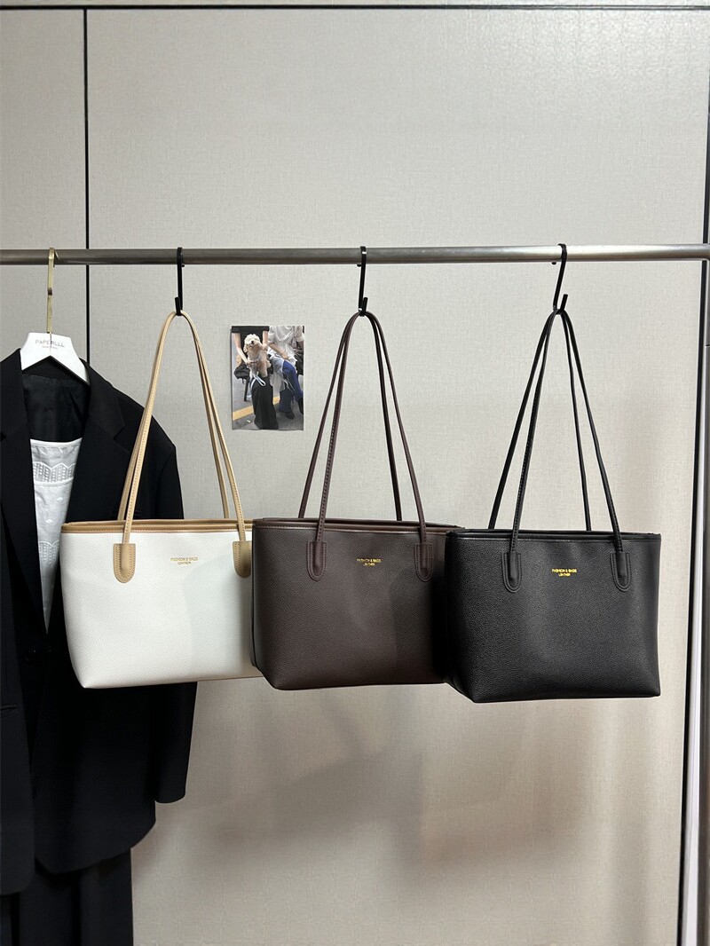 Bolso Tote para Mujer de PU con Gran Capacidad y Cierre de Cremallera para Uso Diario y Viajes