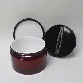 膏霜瓶双层翻盖广口面霜户外防晒霜素颜霜学生党瓶子可配夹子或勺