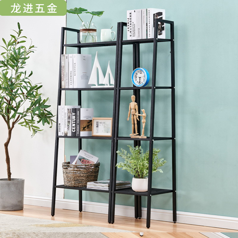 Floor Balcony Storage Rack Household 4-Layer Living Room Kameymall ...