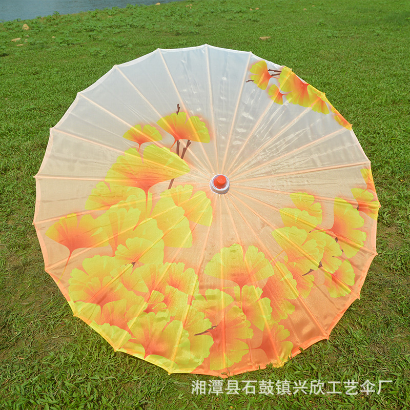 Paraguas de papel engrasado impermeable paraguas artesanal para niños paraguas decorativo antiguo accesorios de fotografía al aire libre impresión paraguas de baile al por mayor