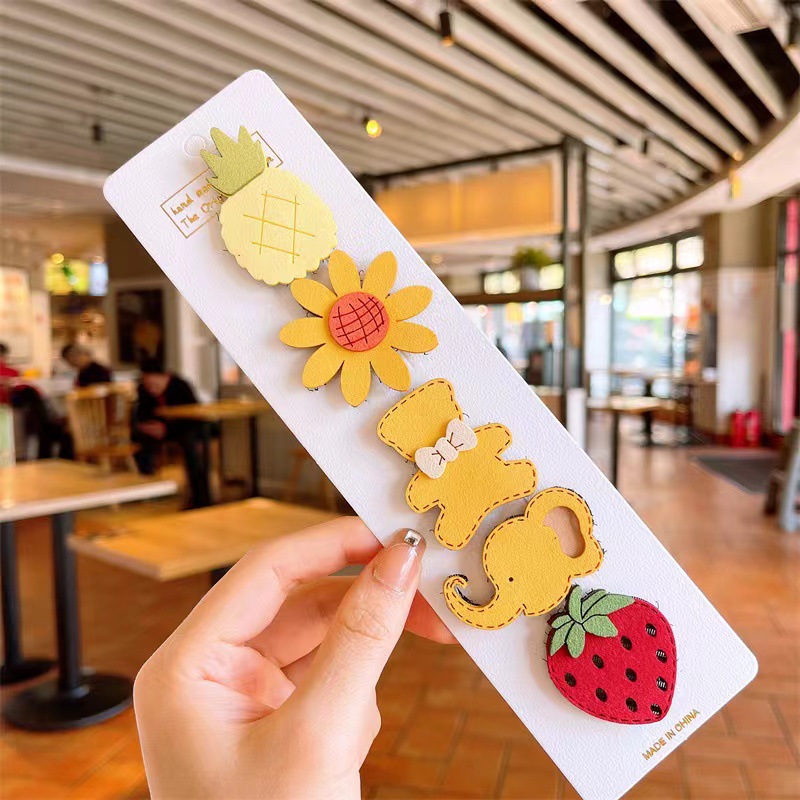 Los niños publican adorables pegatinas de velcro para bebés que no lastiman el cabello roto, artefactos de cabello mágicos para niñas con poco cabello pegatinas de frangeo