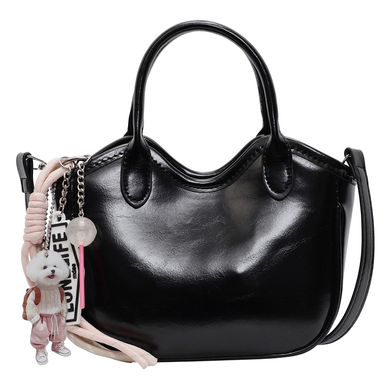 Bolso de tendencia extranjera, bolso de mano de mujer 2025, nuevo estilo de moda, bolso de cubo de hombro casual, mochila de textura de alta calidad