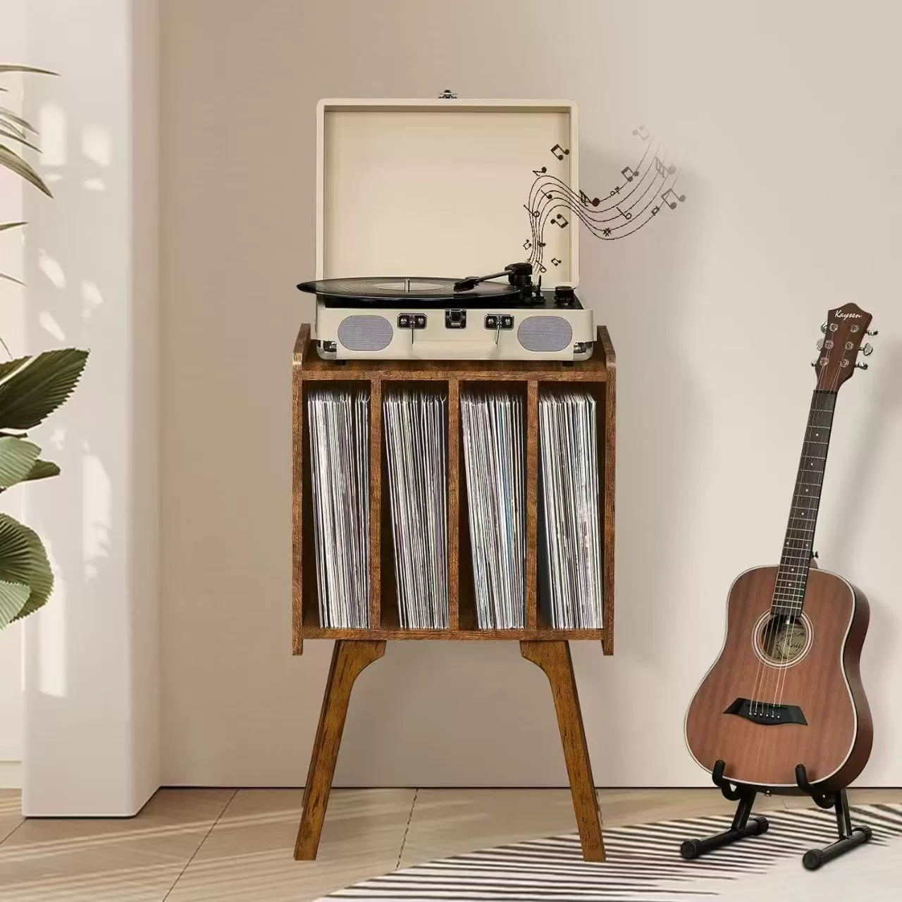 Ретро деревянная стойка для пластинок виниловая стойка для хранения пластинок поло стойка для хранения книг