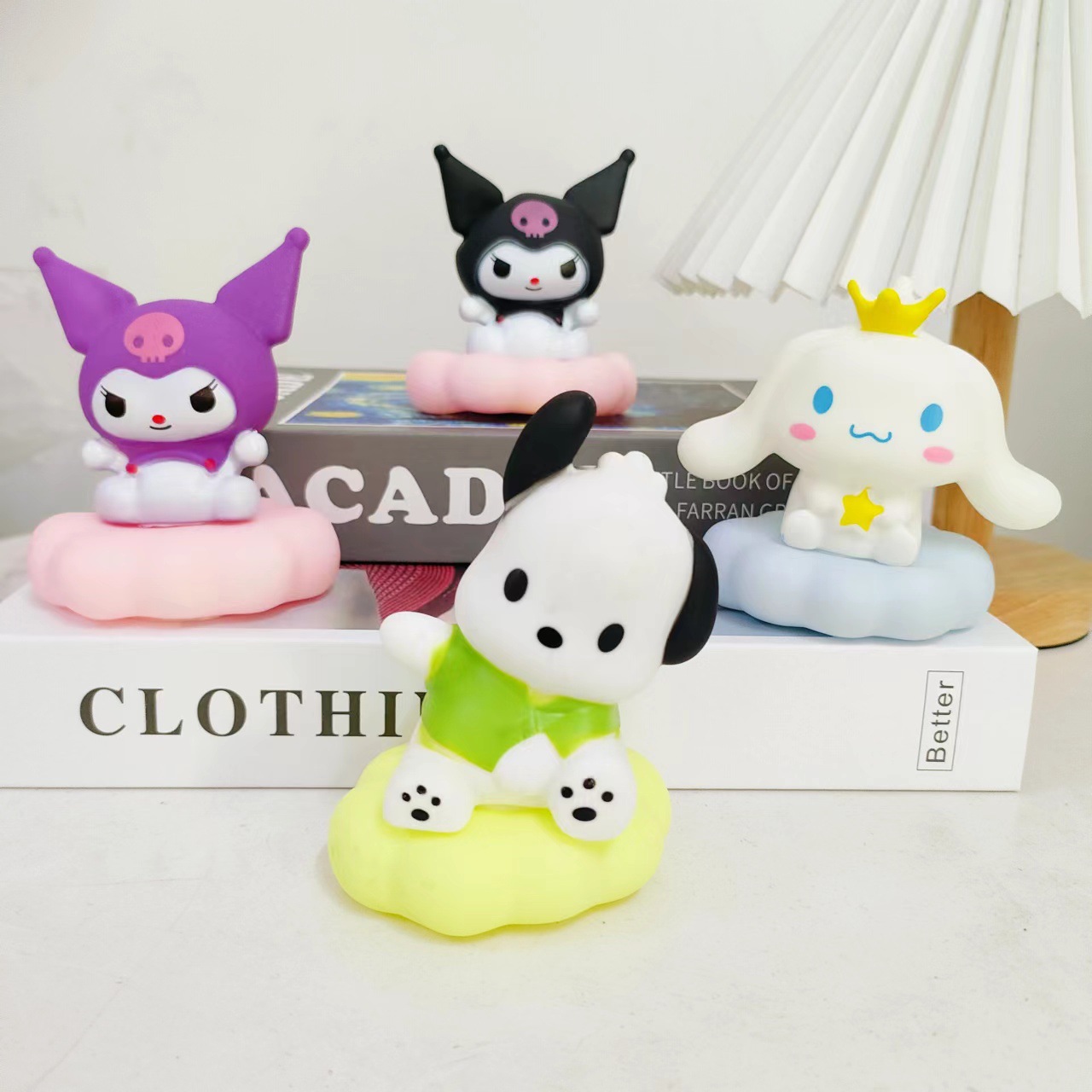 Trendy Pucca Cloud Series Small Desk Lamp | Girly Heart Desktop Decorative Night Light in Cloud Shape—Wholesale