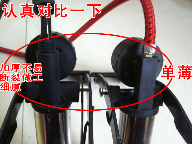 Multifunctional pedal car air pump foot pump high pressure low pressure car bicycle motorcycle basketball