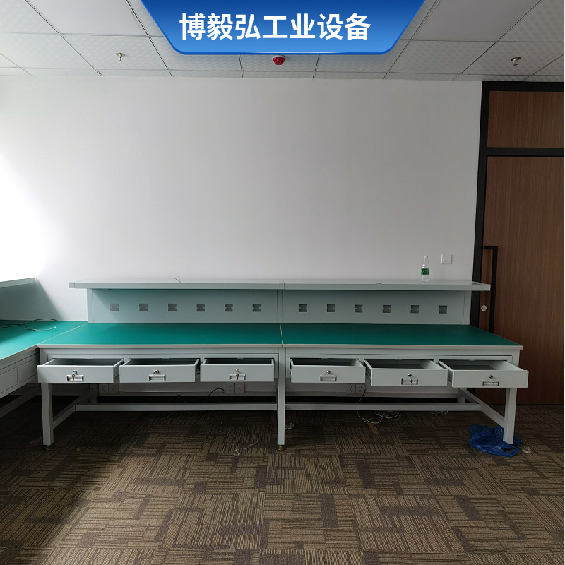 热销流水线工作台 钳工操作台博毅弘重型装配台 组装式车间工作桌