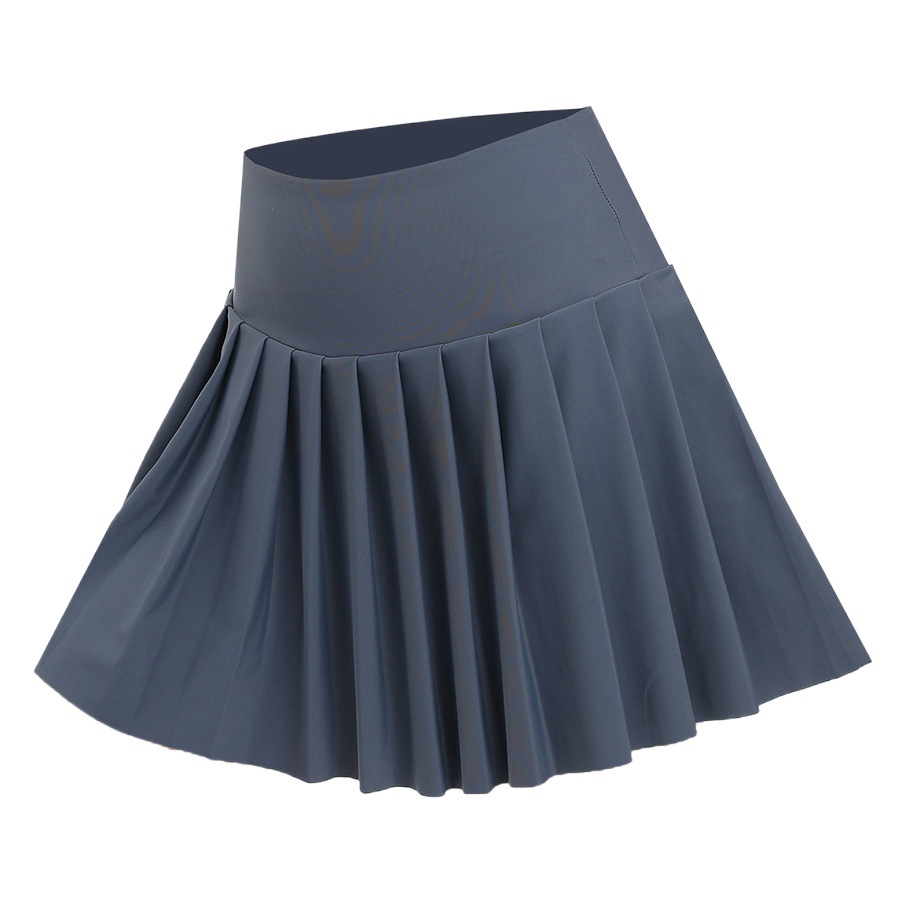 Sun Protection Quick-Drying Badminton Tennis Skirt Outdoor Running Sports Skirt Pleated Yoga Skirt Amazon Cross-Border Customizable