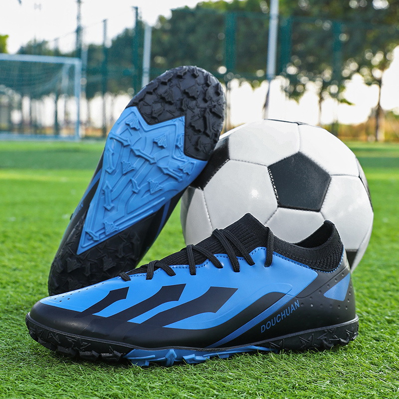 Nuevo cross-border AG zapatos de fútbol de clavos para niños adultos hombres TF zapatos deportivos de entrenamiento de clavos para jóvenes zapatos deportivos