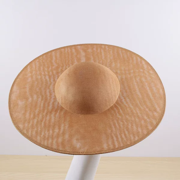DIY handmade bridal headdress material hemp gauze hat holder European and American Siname retro dance hat embryo base