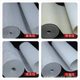 Retro silk cloth pattern bamboo pattern 100 m long roll thickened semi-cooked linen pattern retro works Chinese painting long roll Xuan paper