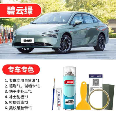 Rapid Silver Holographic Silver Spray — Avtomobil boya qələmləri - biyun-green-emergency-repair