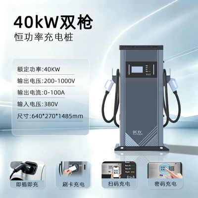40/60/80Kw Dc Charging Station Elektrikli avtomobil şarj cihazları - 40kwdouble-gun