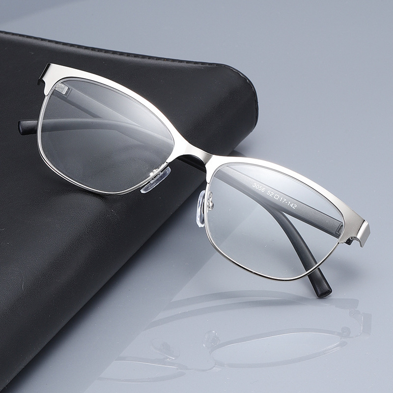 2025 new anti-blue light metal reading glasses for men and women…