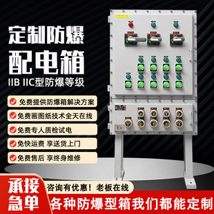 Explosion-Proof Distribution Cabinet Control Cabinet Power Lighting Switch Power Supply Inspection Box Socket Instrument Box Distribution Box Complete Set