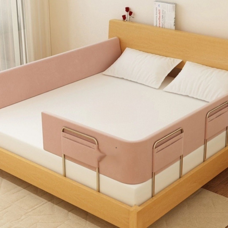 Z% Bed Fence Baby Anti-Collision Guardrail Soft-Packed Guardrail One-Sided Multi-Sided Universal Baby Bedside Anti-Fall Protection