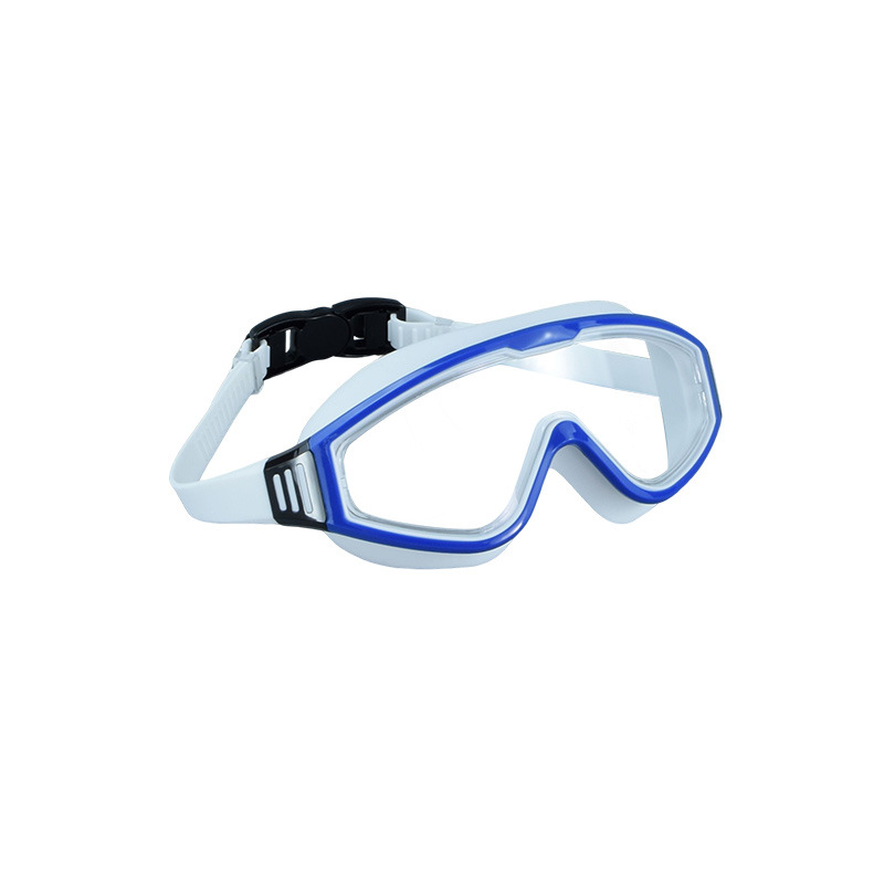 Kit de Gafas de Natación Graduadas y Gorro para Mujer de PC, Anti-empañamiento