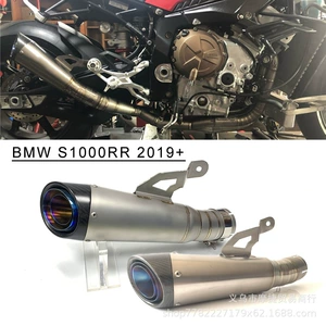 BMW 19+ S1000RR Scorpion Qaz Borusu, 21+ S1000R Motosiklet Orta Boru