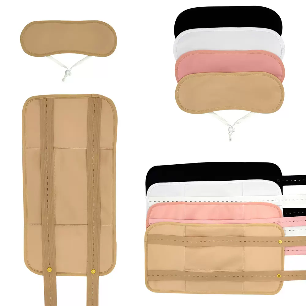 蓖麻油包可重复使用精油护理辅助包柔软毛料睡眠自助调理辅助工具