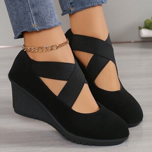 V 7765 Spring New Pointed Wedge Casual Shoes ��a���^�¸�Ь