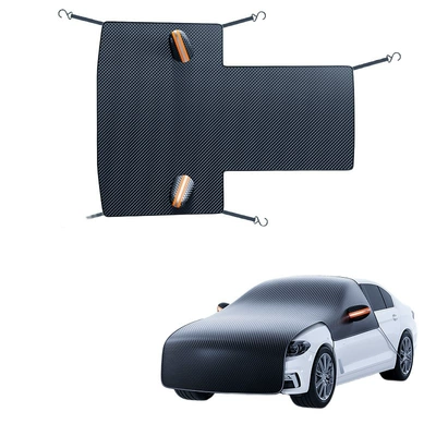 Car snow shield: thickened sunshade, car front
