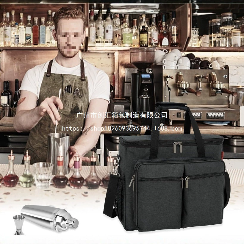 Фабрика новый дорожный костюм барменский набор портативный винная бутылка бармена мешок для хранения