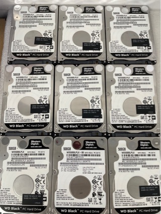 Large Quantity of Wd/Black Disk 500Gb Serial Port 7200转7mm 2.5inch Notebook Hard Drive 32Mb Wd5000Lp