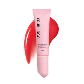 跨境爆款无LOGO中性液体多肽补水唇彩唇蜜黄油丰唇水润保湿润唇膏