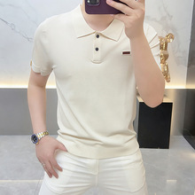 �ļ��¿���Ǯ���˿POLO����ʿ��ɫ��֯����͸�����аٴ��������