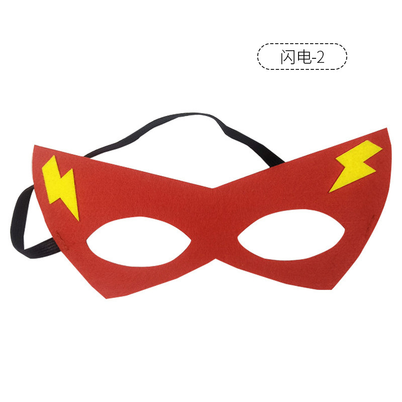 Creativa máscara de fieltro de Halloween máscara de ojos máscara de mascarada de Navidad niños máscara de anime de dibujos animados al por mayor