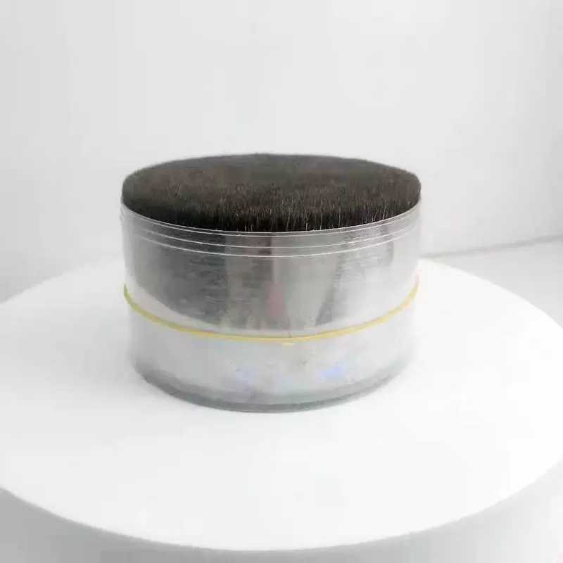 加工定制 动物毛刷毛 羊尾毛水貂毛灰鼠毛化妆刷刷毛真毛刷毛