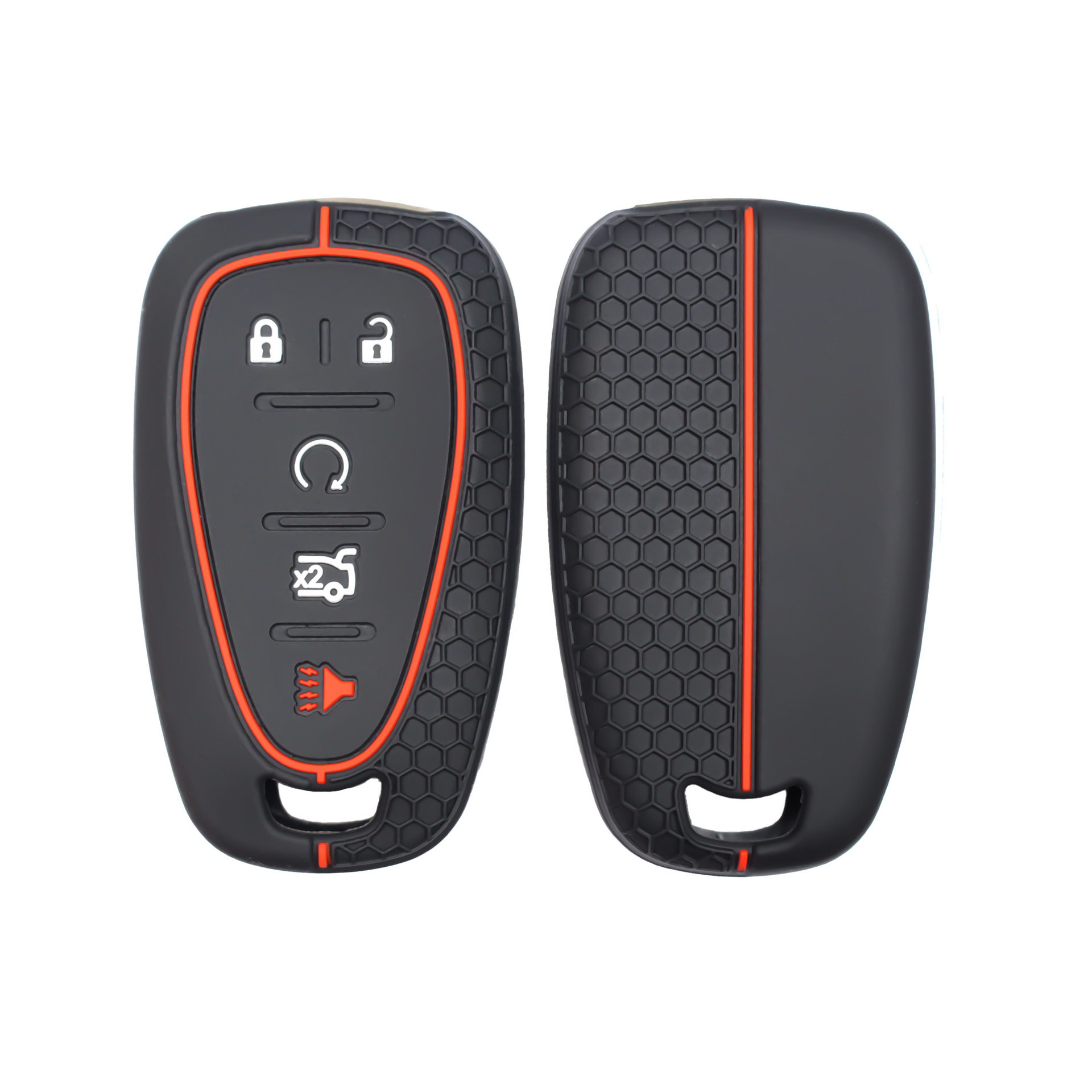 Suitable for Chevrolet New Cruze Malibu XL Cruze Explorer Smart 5-Key Silicone Car Key Bag Cover