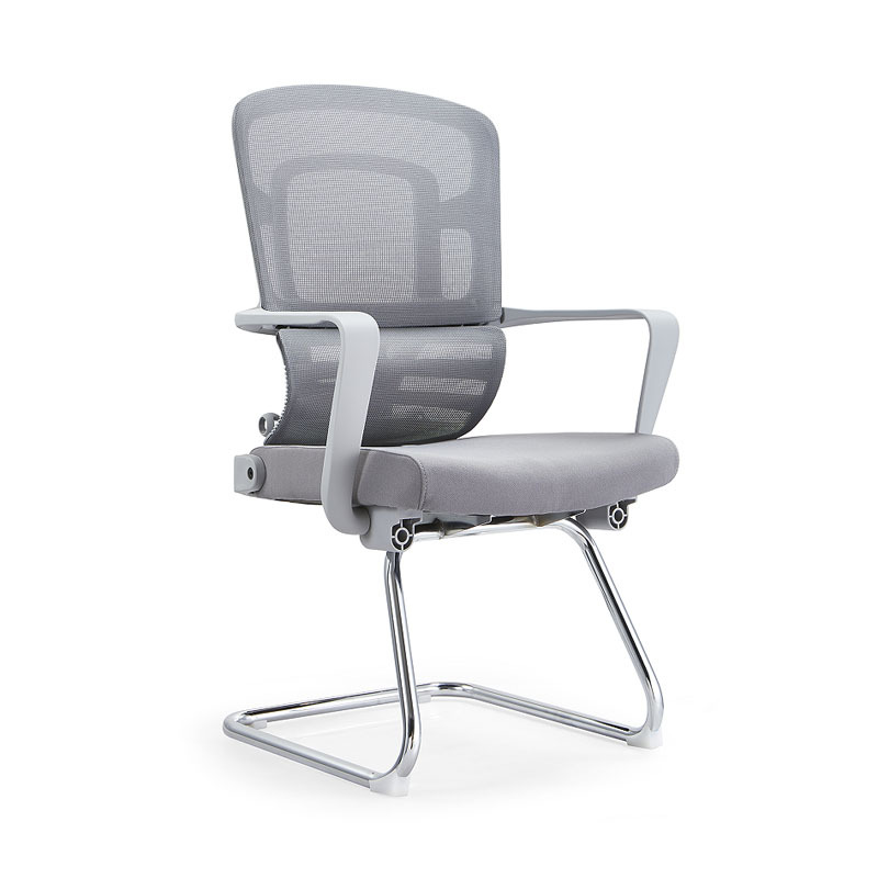 회색 프레임 + 아치 의자