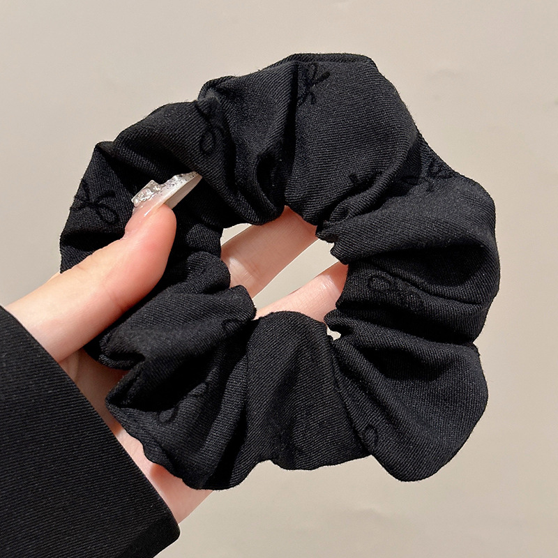 Pequeño, fresco y dulce, lazo para el cabello de intestino grueso, linda cuerda para el cabello a cuadros, atmósfera coreana, cuerda para el cabello, tocado de goma