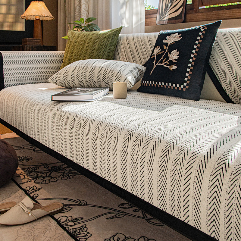 Fishbone Stripe - Negro