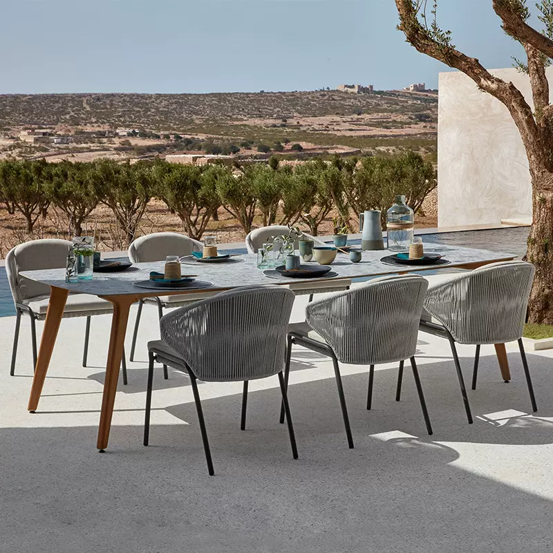 户外桌椅露台休闲藤椅组合庭院阳台桌椅简约咖啡厅餐桌椅藤编家具