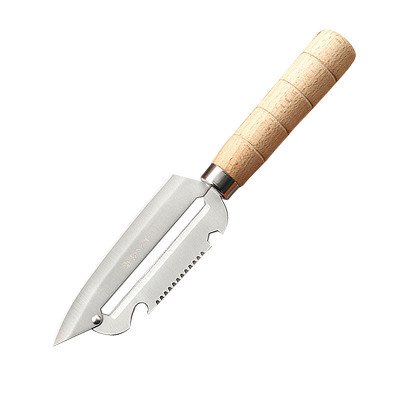 十八子作皮むき器果物ナイフ瓜削りキッチンサトウキビパイナップル専用ジャガイモ削り瓜果物皮むきナイフ