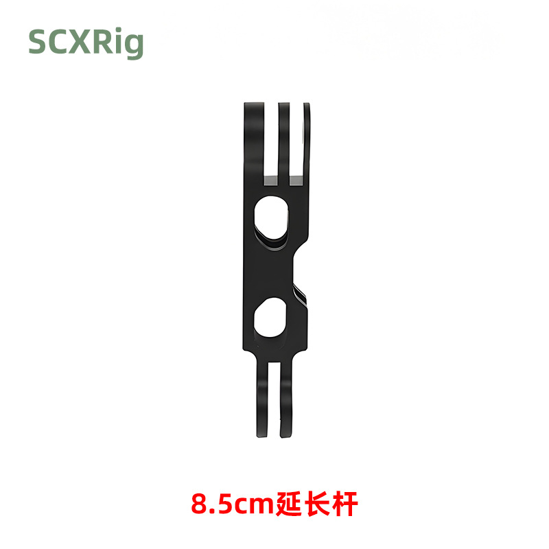 Gopro soporte de varilla de extensión adecuado para insta360 X3 casco cámara de aleación de aluminio brazo de extensión accesorios de Acción