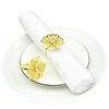 Hotel and restaurant exquisite high -end napkin mouth cloth rims, napkin ring width, spot, wholesale napkin, net flower