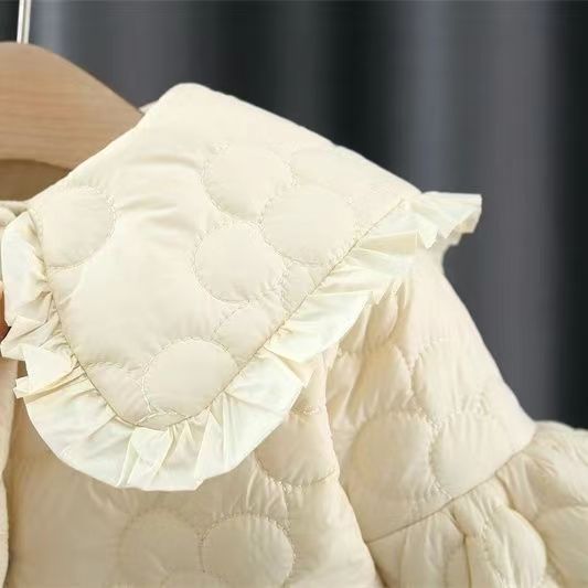 Ropa de bebé otoño e invierno nuevo estilo de mujer chaqueta acolchada de algodón moda coreana más chaqueta gruesa de terciopelo fuera de moda