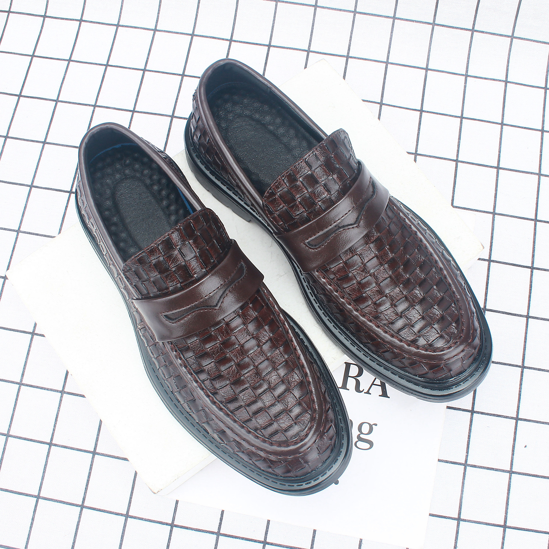 ��ʿ���ŵͰ�����ƤЬ�����¿��֯��Ь������װӢ����Ь386