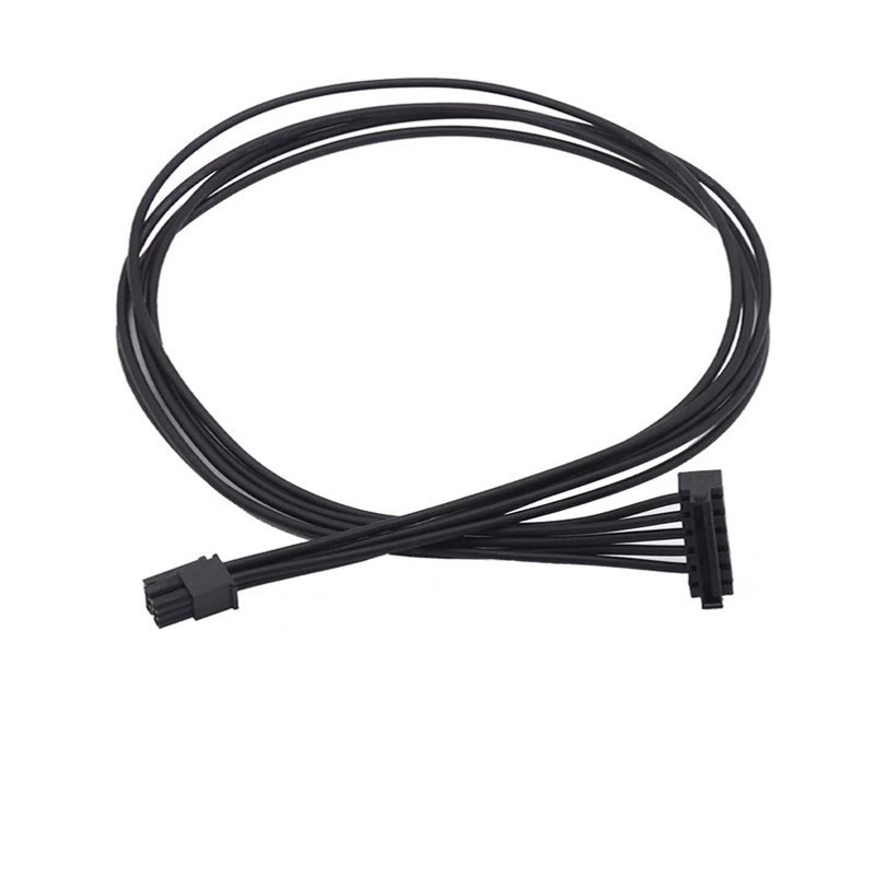 Малый 6P power кабель к SATA (Dell/Lenovo) — разделитель 1:1 или 1:2, 40–45 см