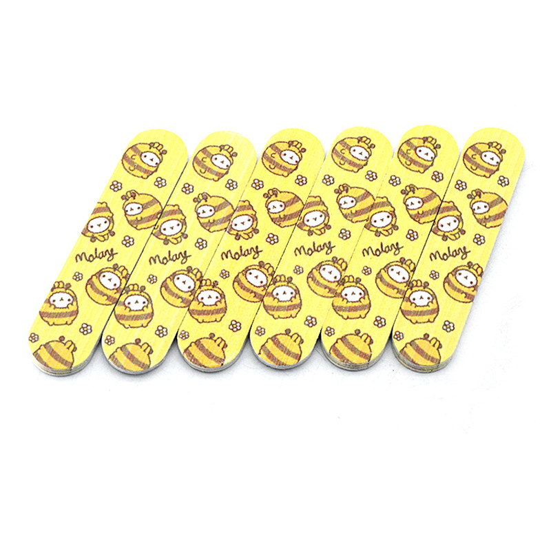 かわいいミニプリントは両面ネイルの小さい砂の条の9cmを挫折して条を磨いて爪のツールの現物を研磨して卸売りします。