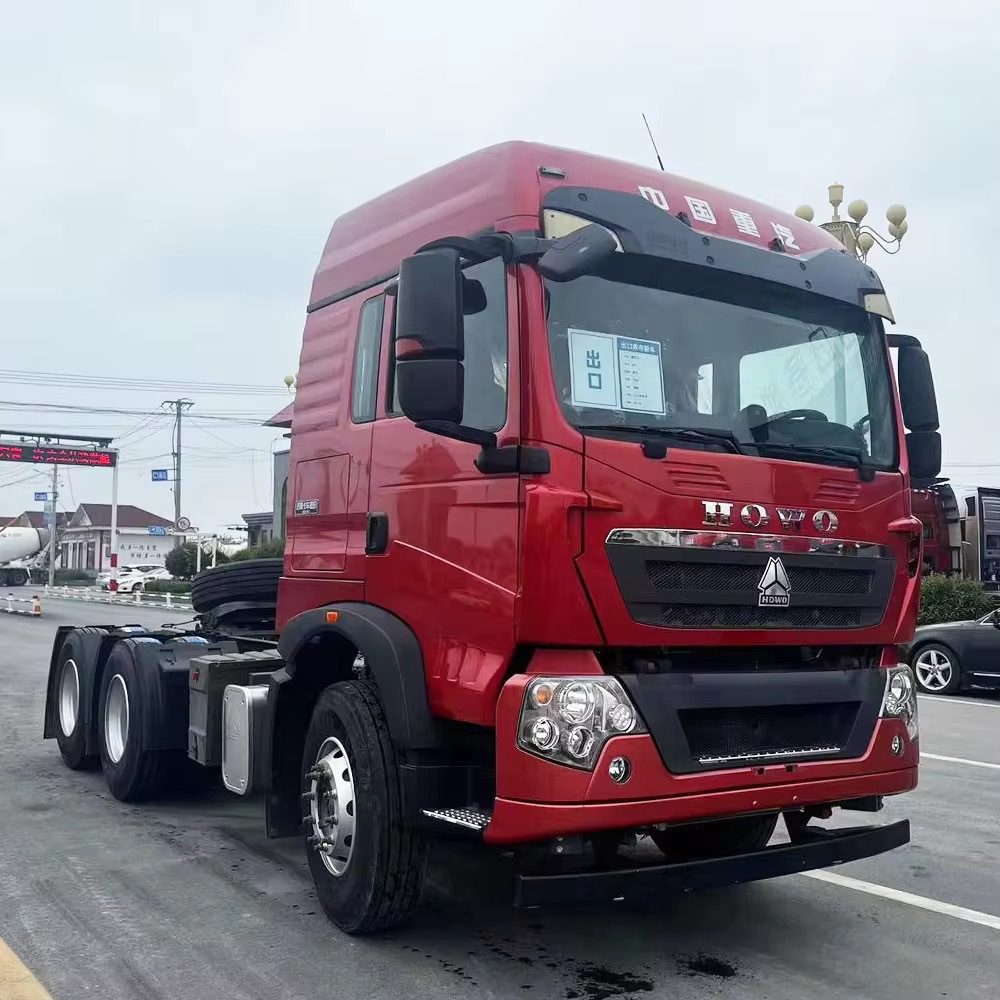 Howo Tractor Truck, Semi-Trailer Tractor Truck for Logistics Transportation, Heavy-Duty Trailer, Semi-Trailer Head, Howo Tractor Head