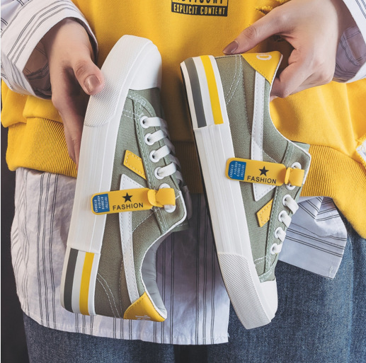 Little White Women's and Autumn Low Top Canvas 2023 Spring New Student Korean Edition Versatile Rubber Board Shoes_voghion.com