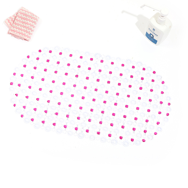 Fabricante alfombra antideslizante de baño alfombra de baño baño baño baño de baño baño de plástico impermeable con succión alfombra de suelo